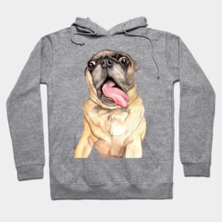 Furever Art✫*¨*.¸¸.✶*¨ PUGGO✫*¨*.¸¸.✶*¨ SHHHHHHLLLurrrrrrrrP!!!! Hoodie